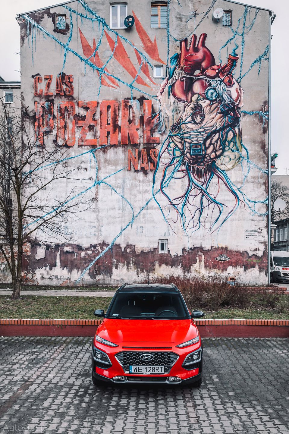 Mural "Czas Pożarł Nas"