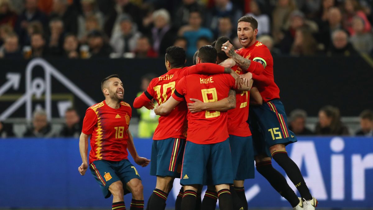 Zdjęcie okładkowe artykułu: Getty Images / Lars Baron / Na zdjęciu: reprezentacja Hiszpanii