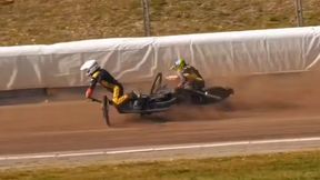 Żużel. Powiało grozą na treningu Sparty. Wypadek dwóch zawodników