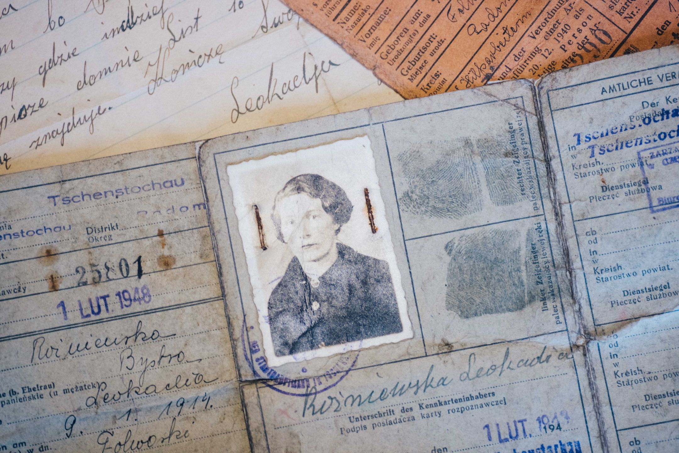 Leokadia Rożniewska. Dokumenty zostały odnalezione w archiwum Arolsen