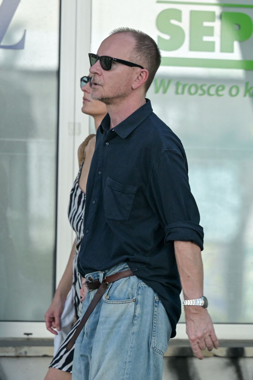 Jacek Borcuch z młodszą partnerką