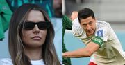 Anna Lewandowska kibicuje Robertowi z trybun podczas meczu Polska-Arabia Saudyjska (ZDJĘCIA)