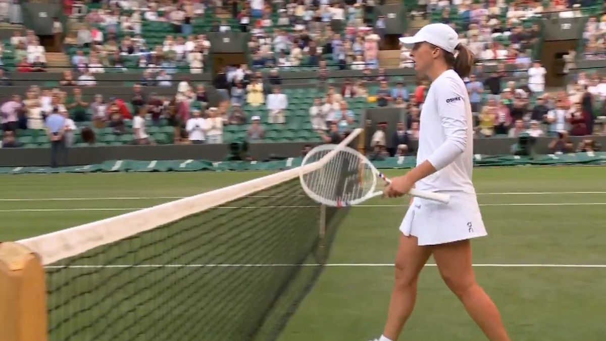 Twitter / Wimbledon / Na zdjęciu: Iga Świątek