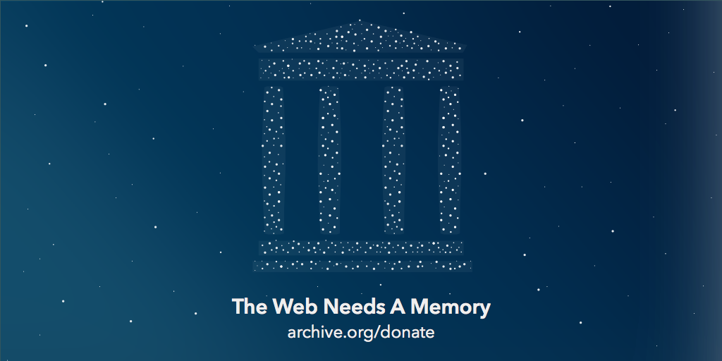 Internet Archive na 20. urodziny ucieka przed polityką do Kanady