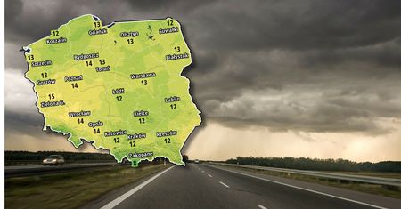 Intensywny deszcz i burze. Jest najnowsza prognoza pogody