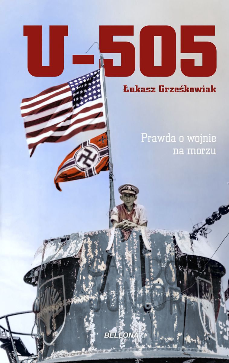 Artykuł powstał głównie w oparciu o książkę Łukasza Grześkowiaka pt. U-505. Prawda o wojnie na morzu (Bellona 2022).
