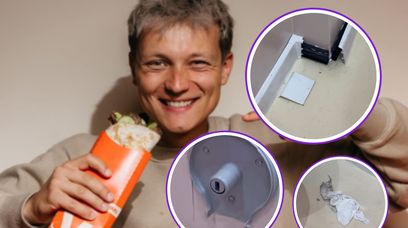 Zdewastowana łazienka w VIRAL Kebabie. To wina klientów czy obsługi?