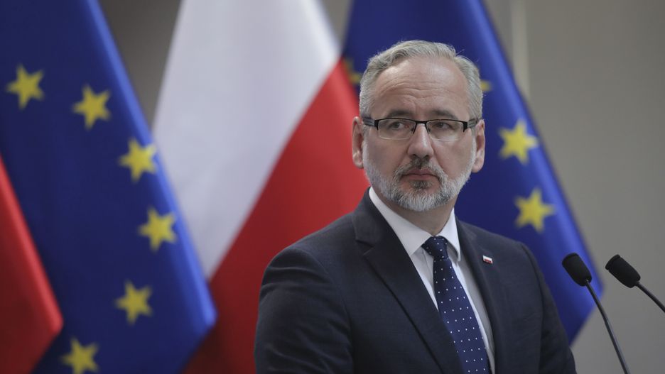 06.05.2022. Warszawa. Konferencja prasowa ministra zdrowia Adama Niedzielskiego, dotyczaca zniesienia stanu epidemii w Polsce. n/z Adam Niedzielski