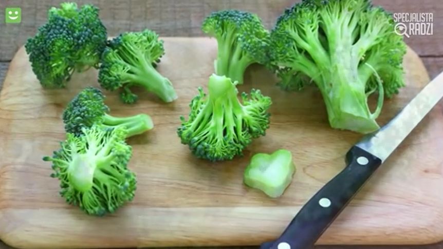 Aby brokuł zachował wszystkie swoje właściwości, należy go przygotować w odpowiedni sposób 