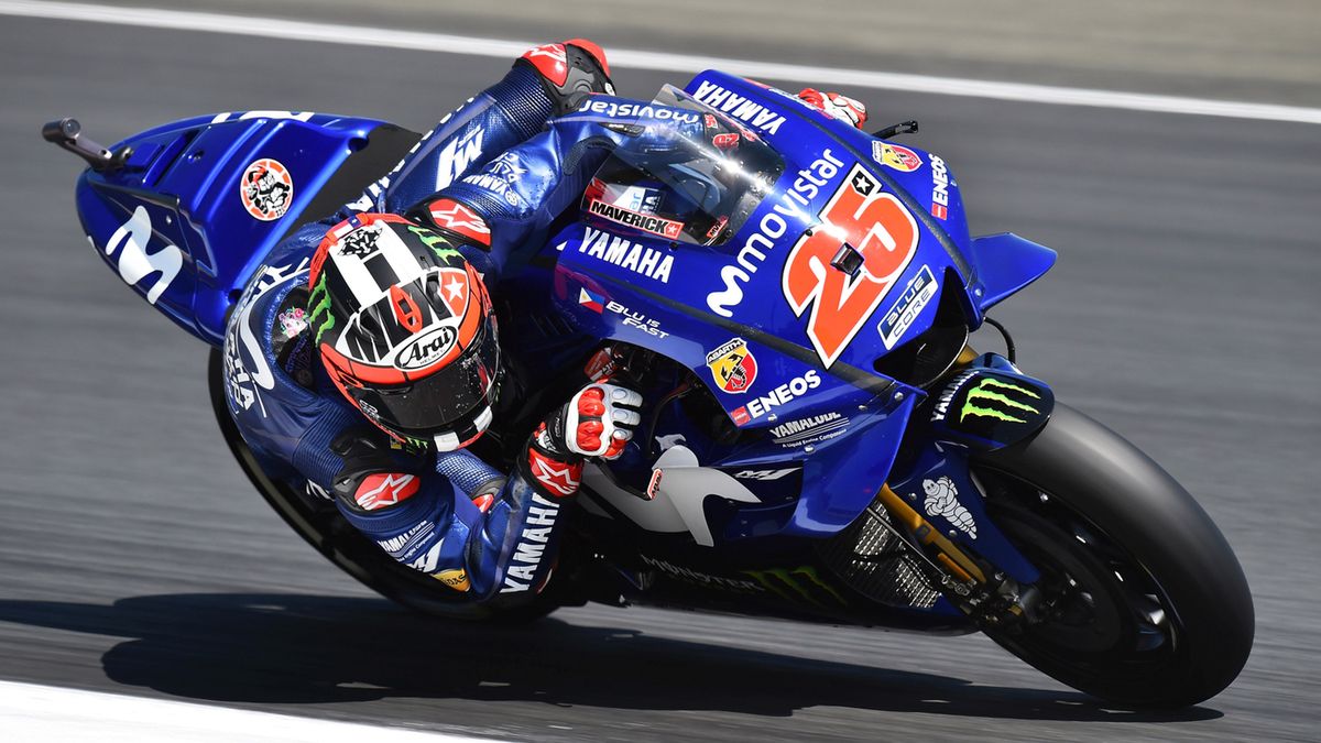 Materiały prasowe / Michelin / Na zdjęciu: Maverick Vinales