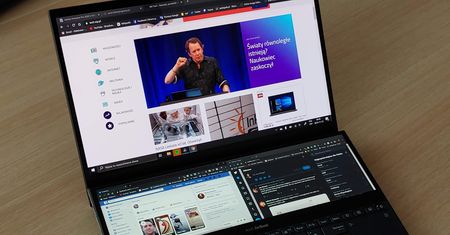 Asus Zenbook Pro Duo. Mistrz funkcjonalności