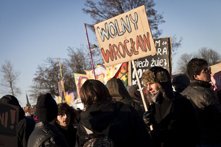 Wrocław: Przez miasto przeszły dwie manifestacje