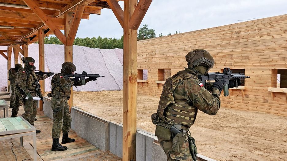 Otwarcie strzelnicy we wsi Borysowszczyzna