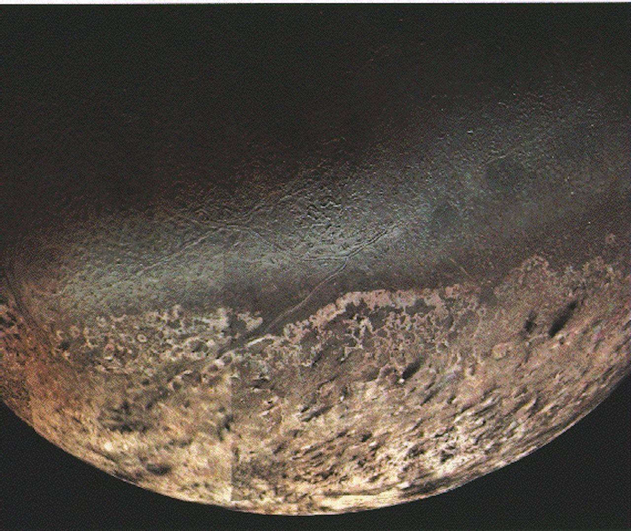 Zdjęcie Neptuna wykonane przez sondę Voyager 2 w 1989 r.