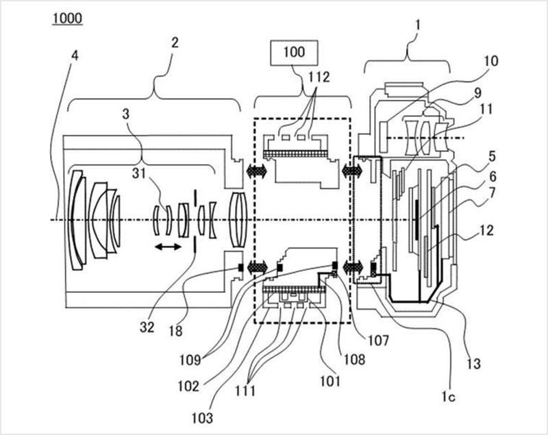 Aktywne chłodzenie w adapterze Canon RF. Jest nowy patent! 2