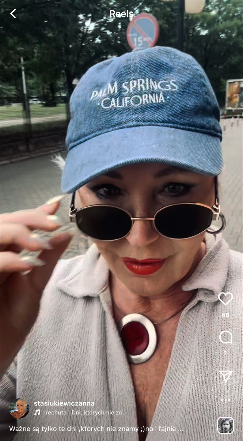 Anna Stasiukiewicz z mężem