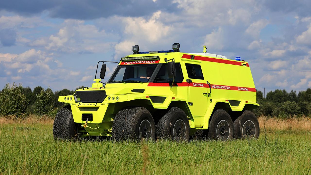 Avtoros Shaman 8x8, czyli rosyjski ambulans do zadań specjalnych