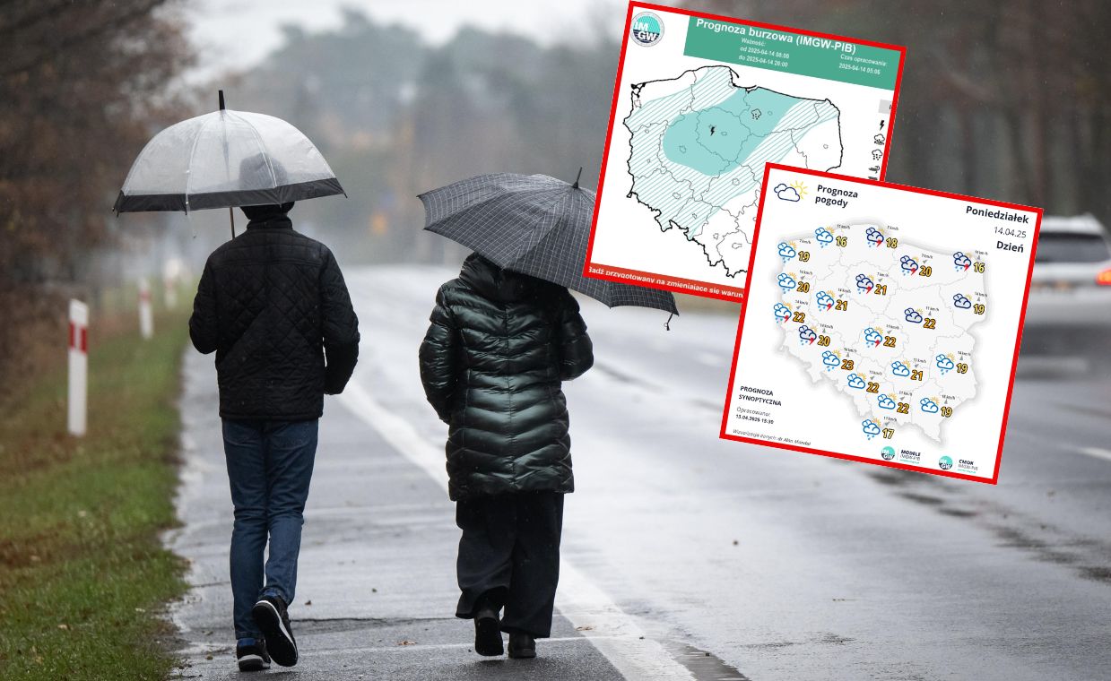Zmiana po weekendzie. Nieciekawy początek tygodnia w pogodzie