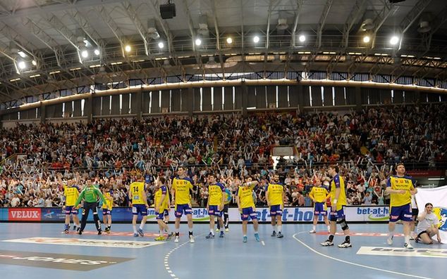 Vive po raz trzeci pokonało w tym sezonie Metalurg Skopje / fot. EHF autor: Axel Heimken