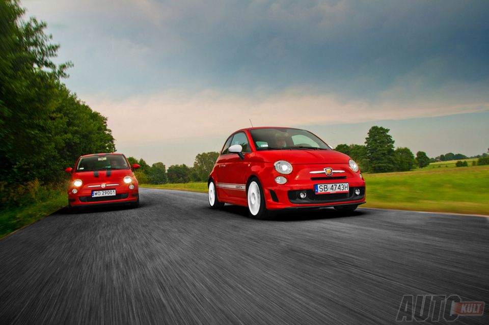 Abarth 500 esseesse & Fiat 500 1,2 Sport