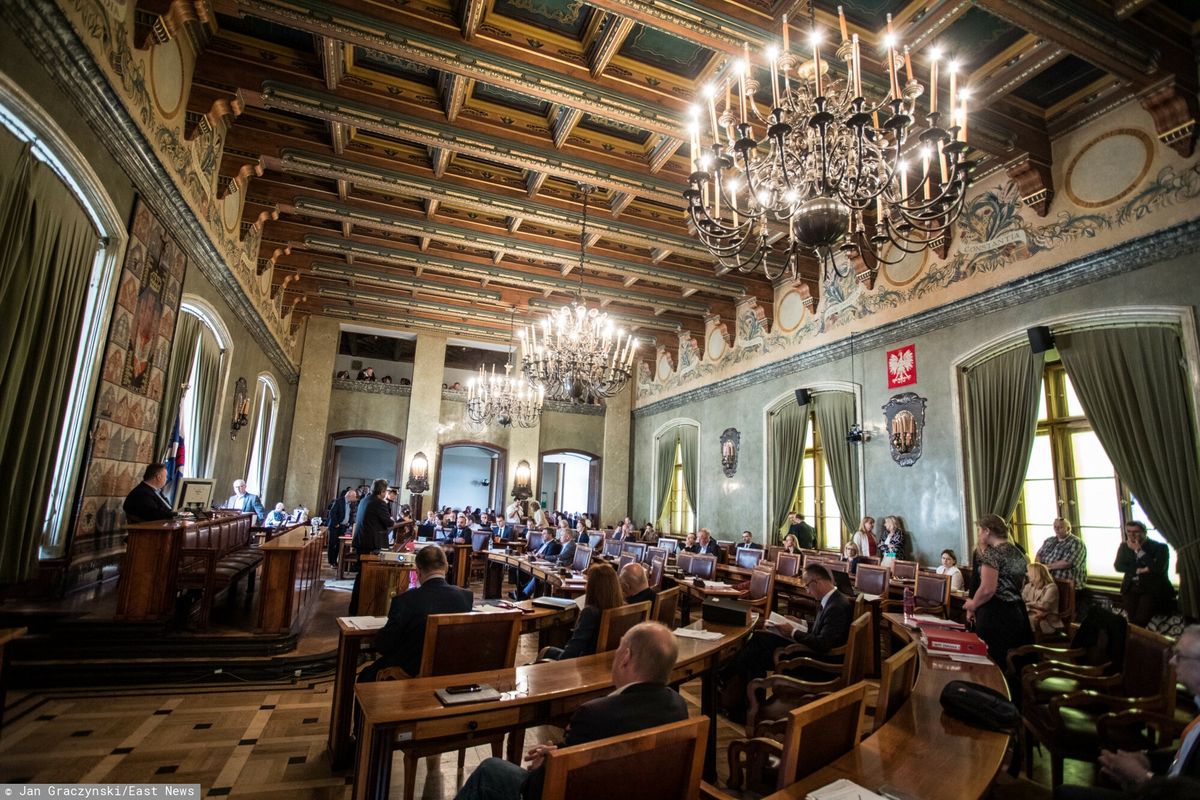 Sesja Rady Miasta Krakowa (zdjęcie ilustracyjne) 