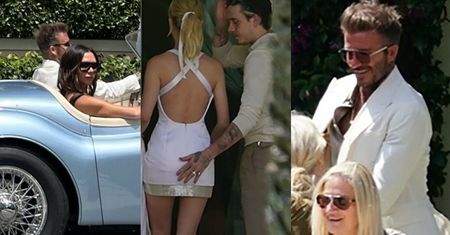 Brooklyn Beckham czule "pieczętuje" związek z Nicolą Peltz, kładąc RĘKĘ NA JEJ PUPIE w drodze na poweselny brunch (ZDJĘCIA)