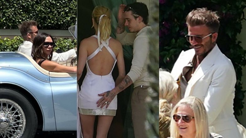 Brooklyn Beckham kładzie RĘKĘ NA PUPIE świeżo upieczonej żony, idąc na poweselny brunch (ZDJĘCIA)