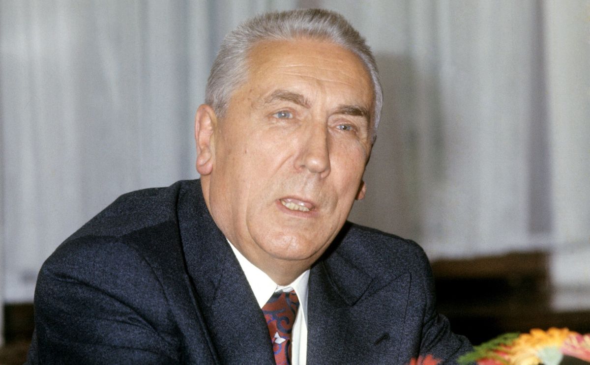 
 Edward Gierek, I sekretarz KC PZPR, 1977 r. 