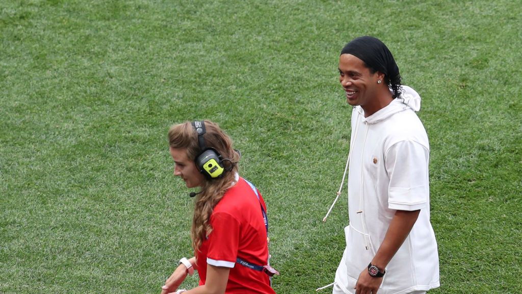 Ronaldinho (z prawej)