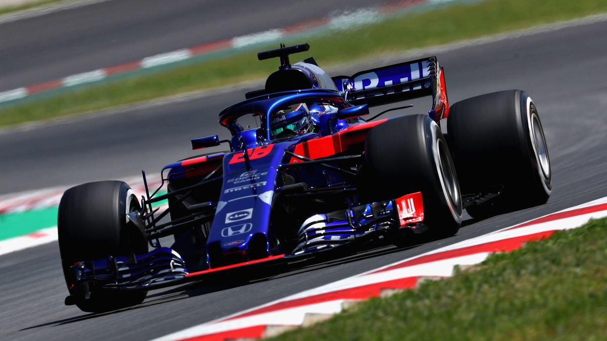 Materiały prasowe / Toro Rosso / Na zdjęciu: Brendon Hartley za kierownicą Toro Rosso