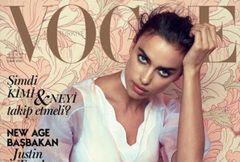 Irina Shayk na okładce tureckiego "Vogue'a"