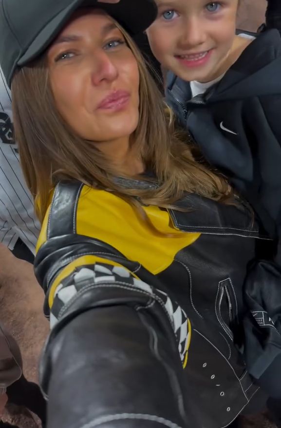 Rodzinny wypad Lewandowskich na mecz baseballa