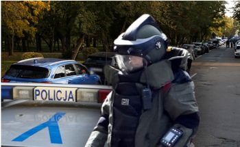 Ewakuacja bloku w Ostrołęce. Policja u rodziny 19-latka