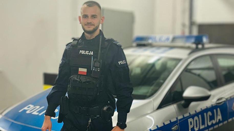 Konrad Kuś chce zostać w policji