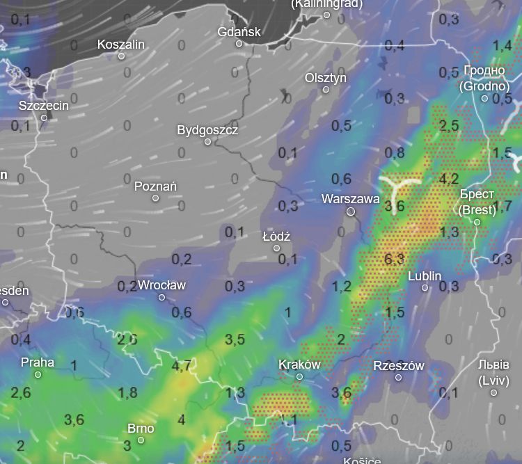 Burze nad Polską