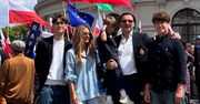 Małgorzata Rozenek-Majdan na Marszu Patriotów. Znowu przyciągnęła uwagę