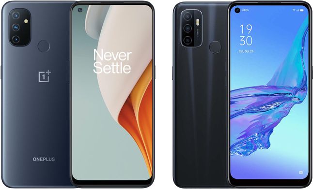OnePlus Nord N100 i OPPO A53 - znajdź 3 różnice