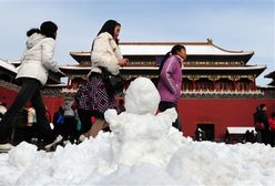 Opady śniegu spraliżowały Chiny