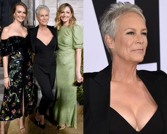 Ściśnięte piersi Jamie Lee Curtis promują nową część "Halloween"