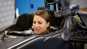 Simona de Silvestro po pierwszych testach bolidem F1 (wideo)