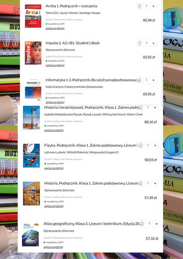 Koszt podręczników dla licealisty przekracza 1000 zł