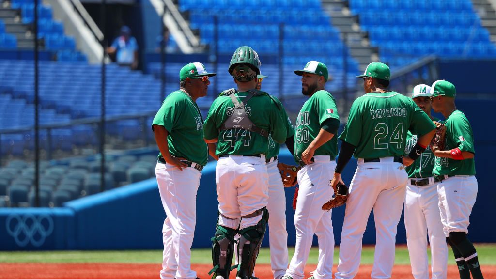 Na zdjeciu: reprezentacja Meksyku w baseballu