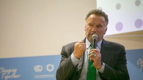 Arnold Schwarzenegger gwiazdą szczytu klimatycznego w Katowicach. Błyszczał jak przed laty