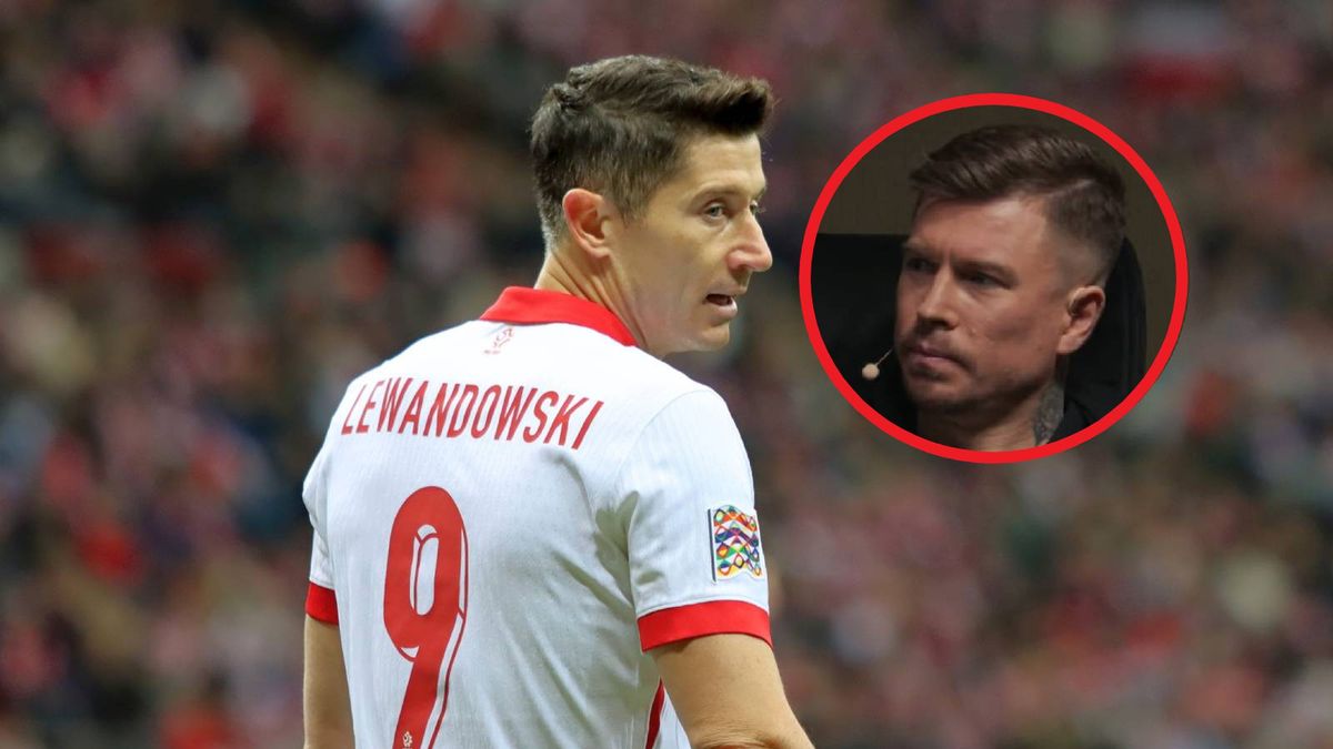 WP SportoweFakty / Mateusz Czarnecki/Fame MMA YouTube / Na dużym zdjęciu Robert Lewandowski, na małym Jakub Kosecki