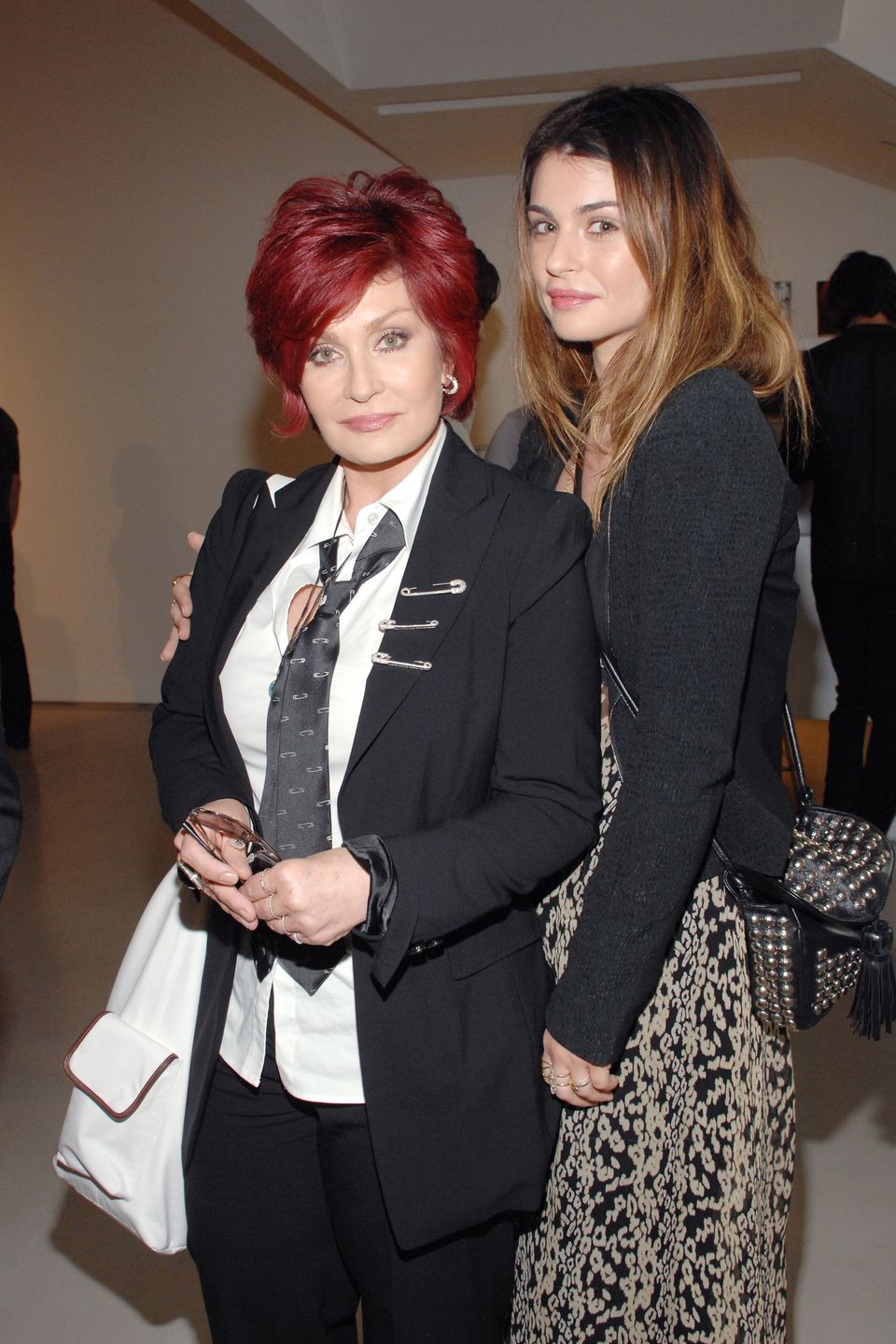 Aimee i Sharon Osbourne w 2010 r.