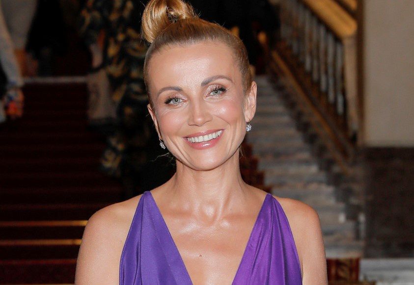 Katarzyna Zielińska przyszła na koncert Yasmin Levy w zjawiskowej fioletowej sukience 