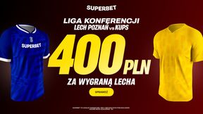 Lech - KuPS. Kurs 200.00 na zwycięstwo Kolejorza