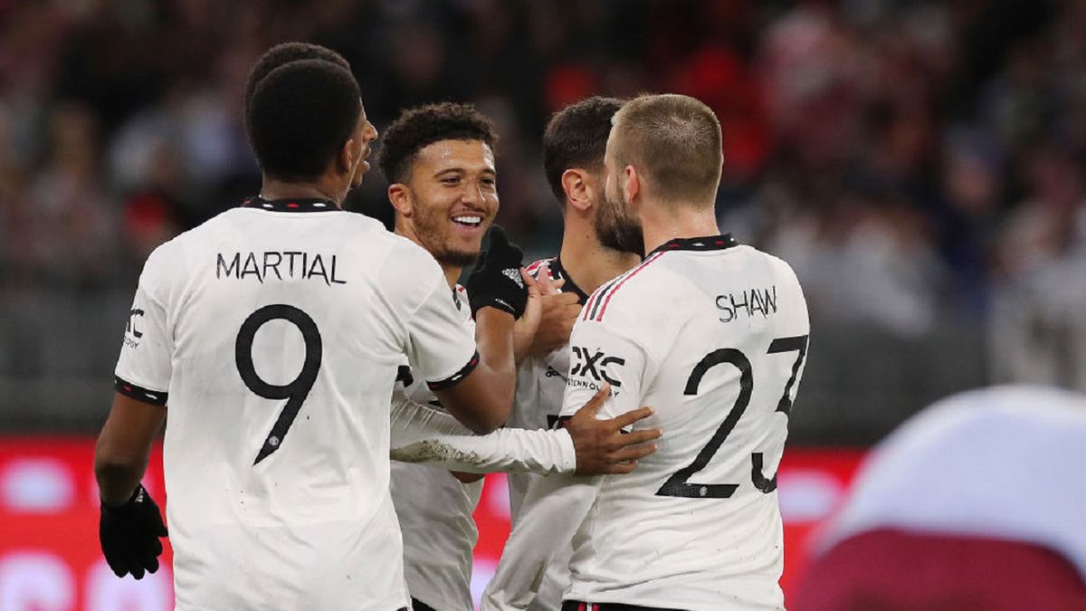 Zdjęcie okładkowe artykułu: Getty Images / Will Russell / Na zdjęciu: piłkarze Manchesteru United