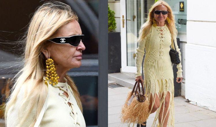 Monika Olejnik "przyłapana" na mieście 