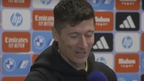 Lewandowski na pytania odpowiadał w kilku językach. Jest niesamowity